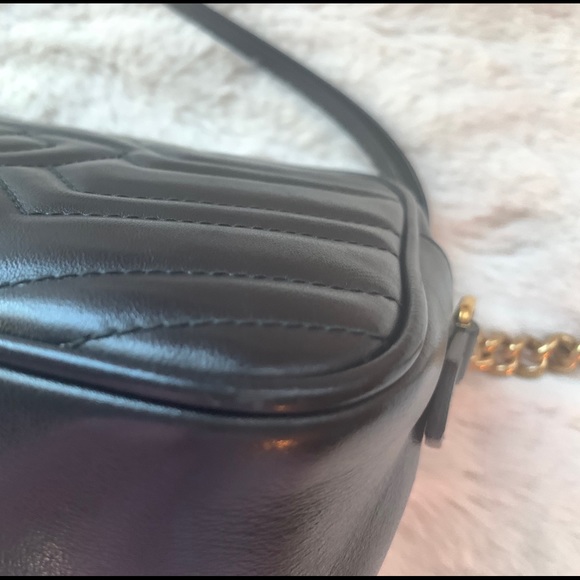 AUTHENTIC Gucci GG Marmont SM Camera Shoulderbag - Picture 5 of 14